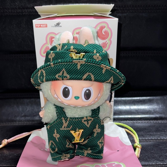 GREEN GRAPES ~ EXCITING MACARON ~ AUTHENTIC POPMART LABUBU - Picture 4 of 6